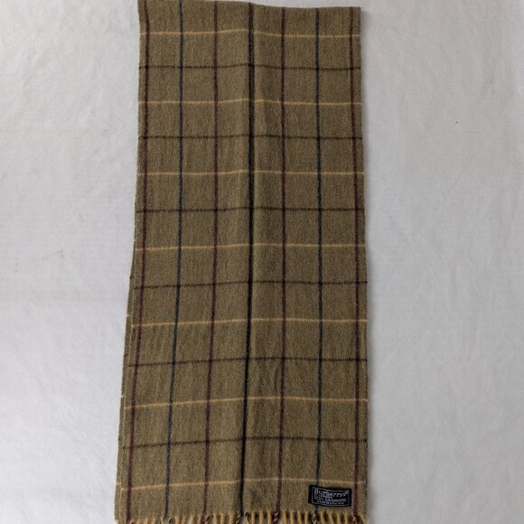 BURBERRY | Classic Green Nova Check | 100% Cashmere | Made In England - Picture 5 of 7